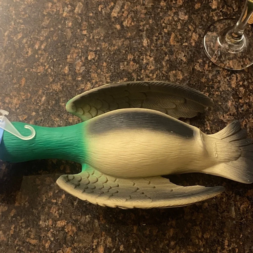 Vibrant Multicolor Duck Bird Toy